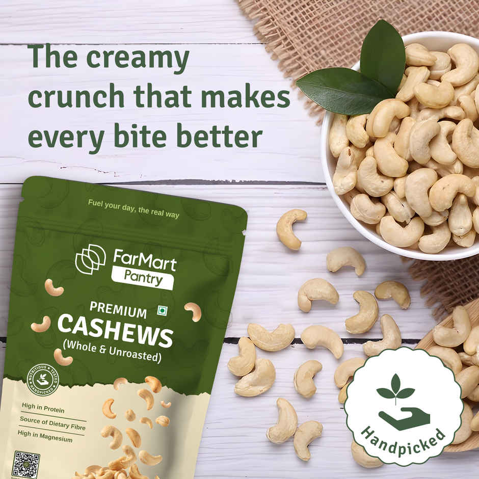 FarMart Pantry Pure Premium Whole Cashew