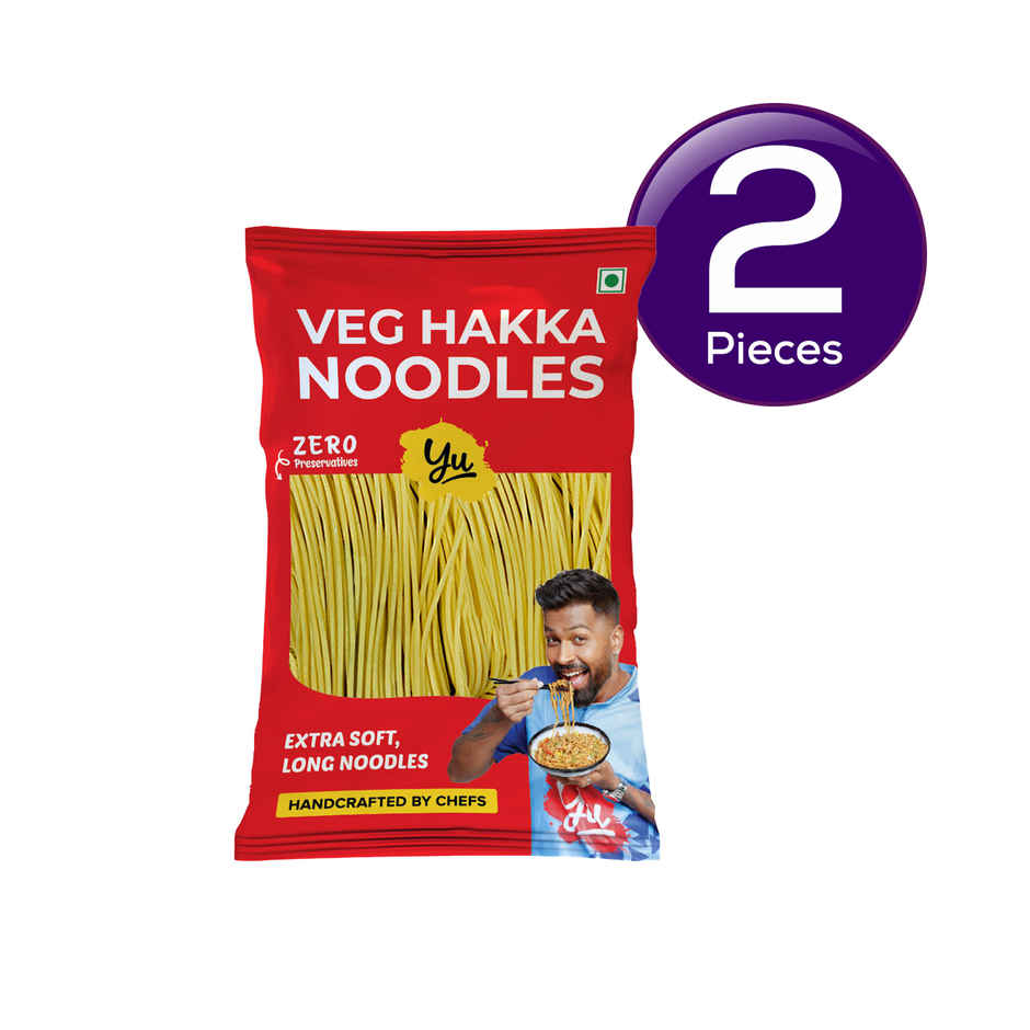 Yu Veg Hakka Noodles - Chowmein Style Combo