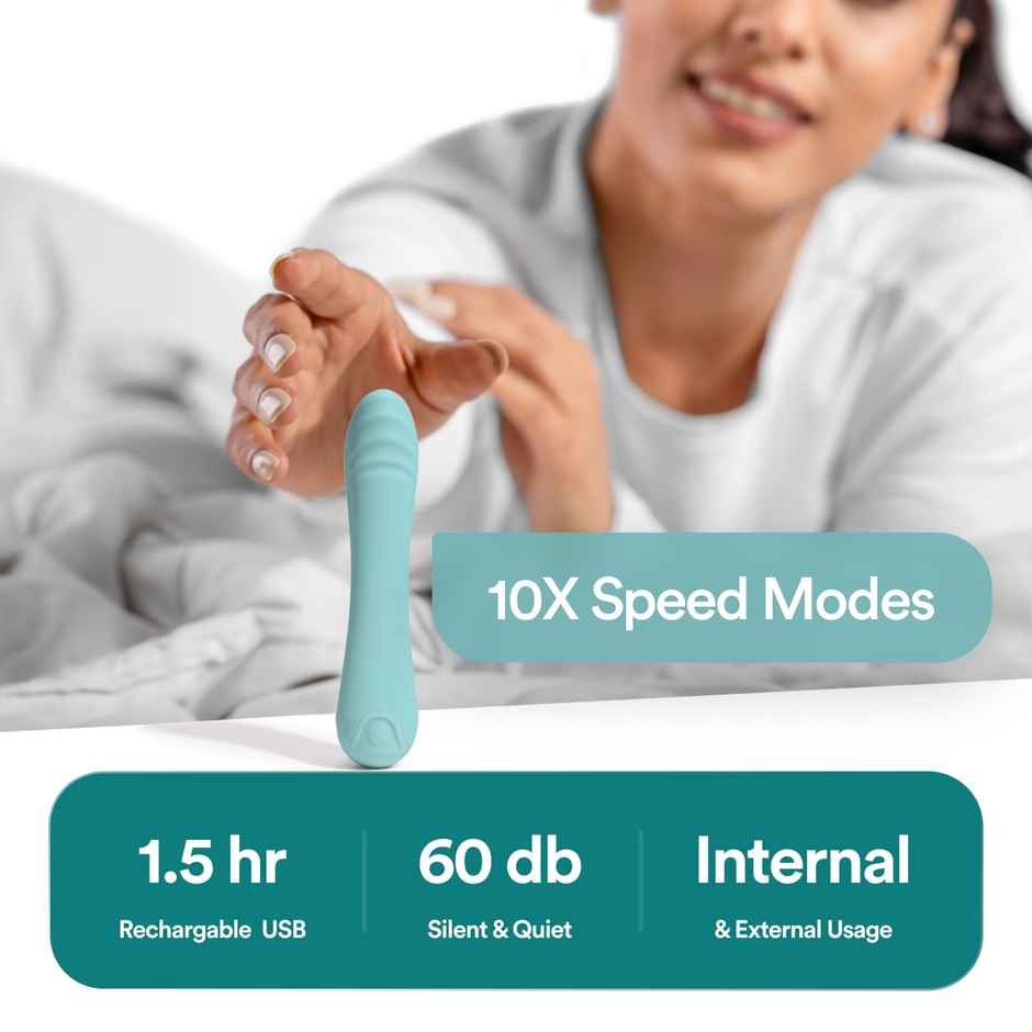 Bold Care Arouse Rechargeable 10 Modes Intimate Massager | 1 Year Warranty