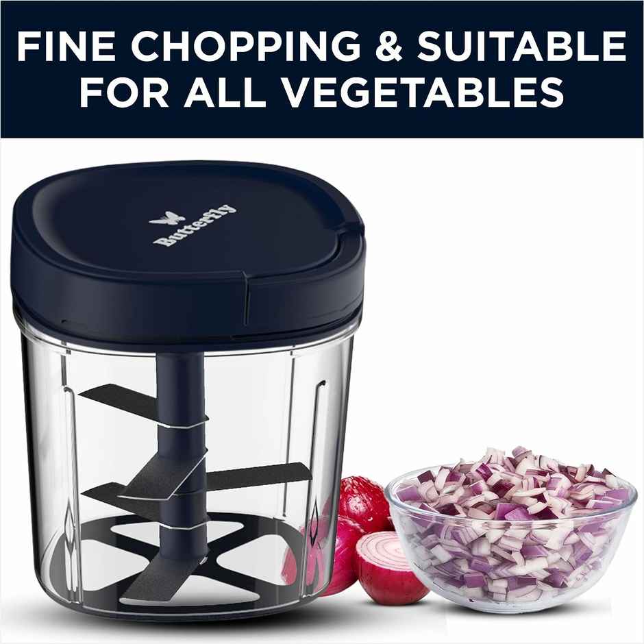 Butterfly Premium Vegetable Chopper 900 ml, Blue
