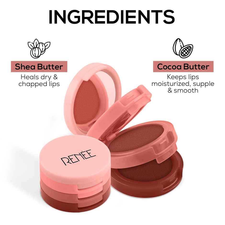 Renee Glam Stack 3-In-1 Lip & Cheek Tint - Nude