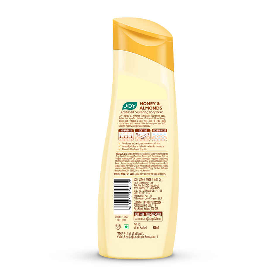 Joy Honey & Almonds Nourishing Body Lotion