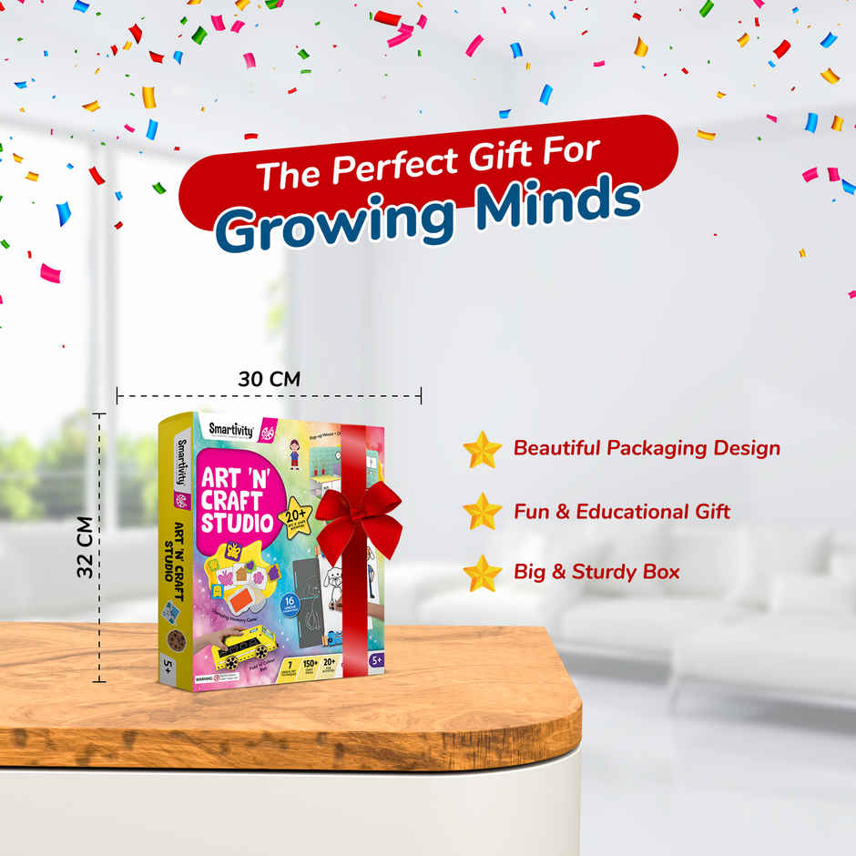 Smartivity Science Experiment Kit for 4 to 8-Year-Old Kids, 50+ Magical Science Experiments