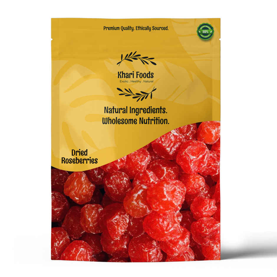 Khari Foods Dried Roseberries | On the go Snack | No Added Sugar