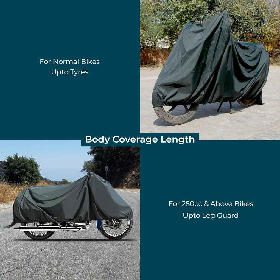 Autofy 100% Waterproof | Tested Bike Body Cover For Scooter Scooty Activa Size Cape-01