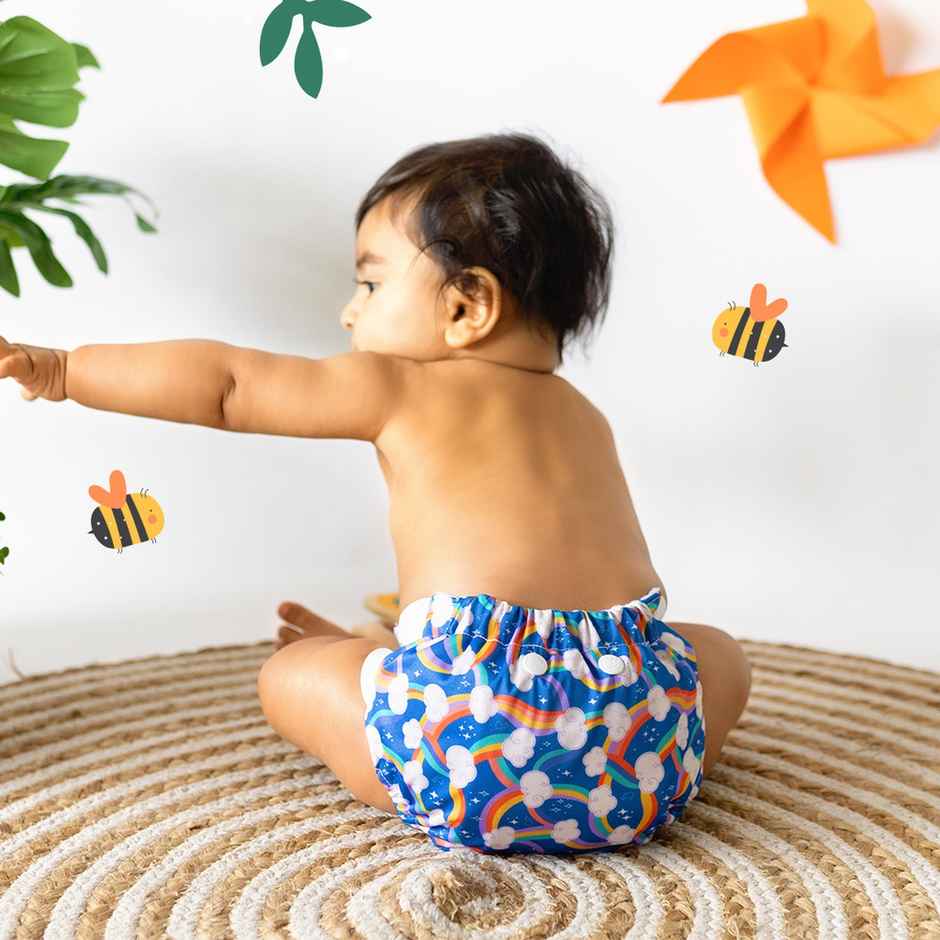 SuperBottoms UNO Cloth Diaper Pants | Washable & Reusable 300+ times | 1Shell + 1 Insert