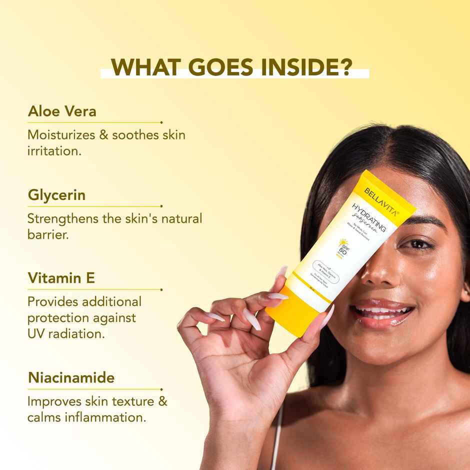 Bella Vita Sunscreen Spf 50 Pa +++ Broad Spectrum All Skin Types