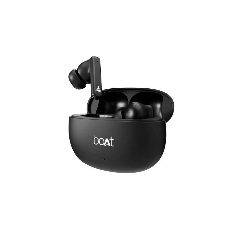 boAt Airdopes 170 ANC TWS Earbuds with 35dB Active Noise Cancellation, Ambient Mode, 75hrs Playback, 4 Mics with ENx, 13mm Drivers, BEAST Mode, IWP Tech, ASAP Charge - Active Black