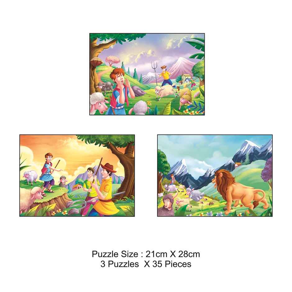 Ratna's Story Puzzle Shepherd Boy & The Lion