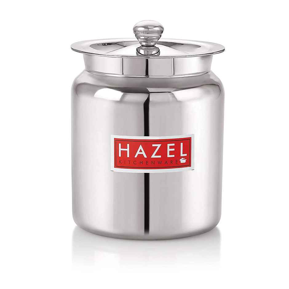 HAZEL 1100ml Stainless Steel Oil & Ghee Airtight Containers for Kitchen - 1