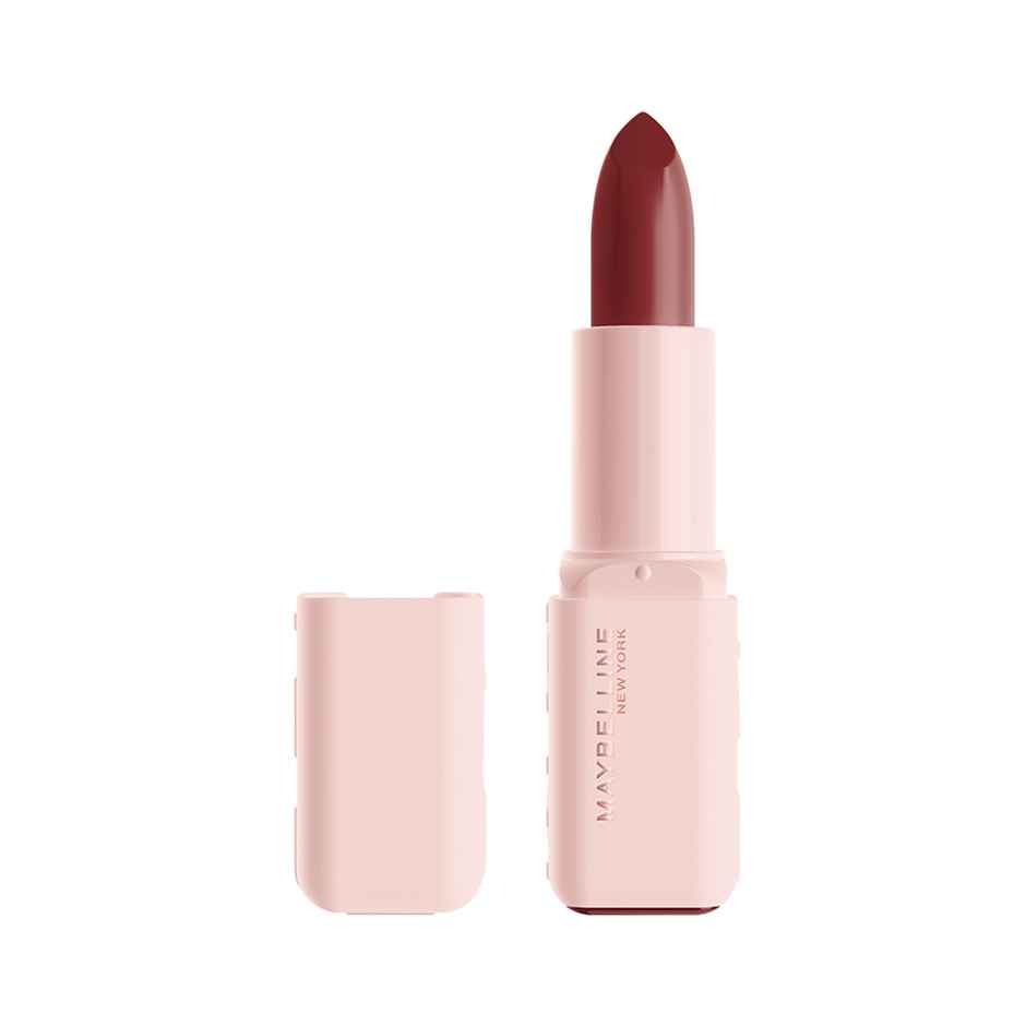 Maybelline New York Serum Lipstick | Satin | 8 Hr Hydrated Color | Nude | 104 Maybe It'S Intense