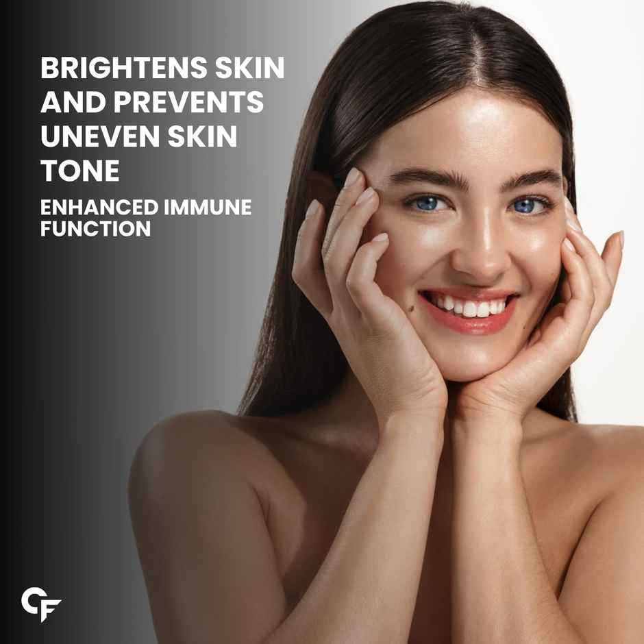 Carbamide Forte Natural Vitamin C Amla Extract With Zinc For Immunity & Skincare - 120 Veg Tablets