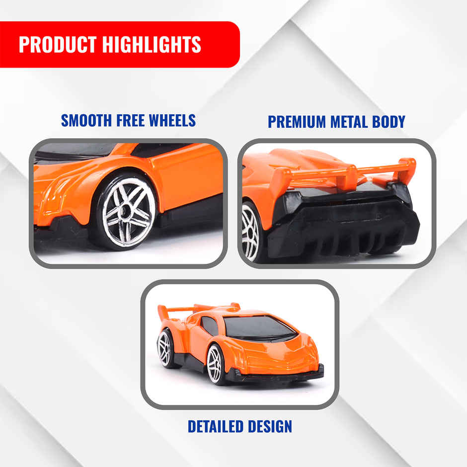 Race N Roll 1:64 Metal Die Cast Car - Nz.lv | Pack of 2