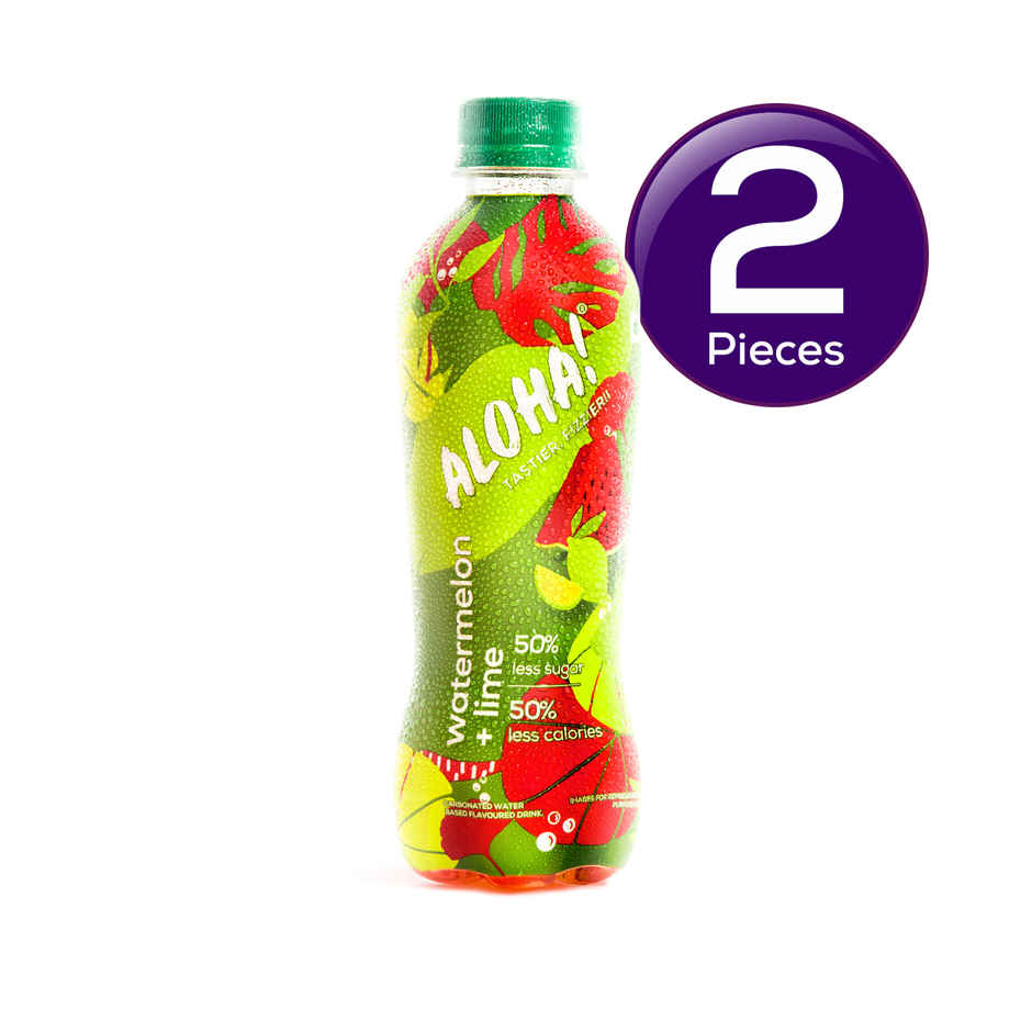 Aloha Watermelon and Lime Soft Drink Combo