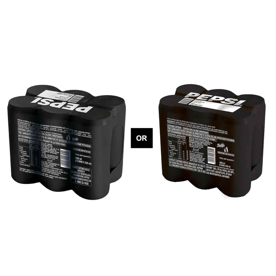 Pepsi Zero Sugar Soft Drink | Carbonated Beverage