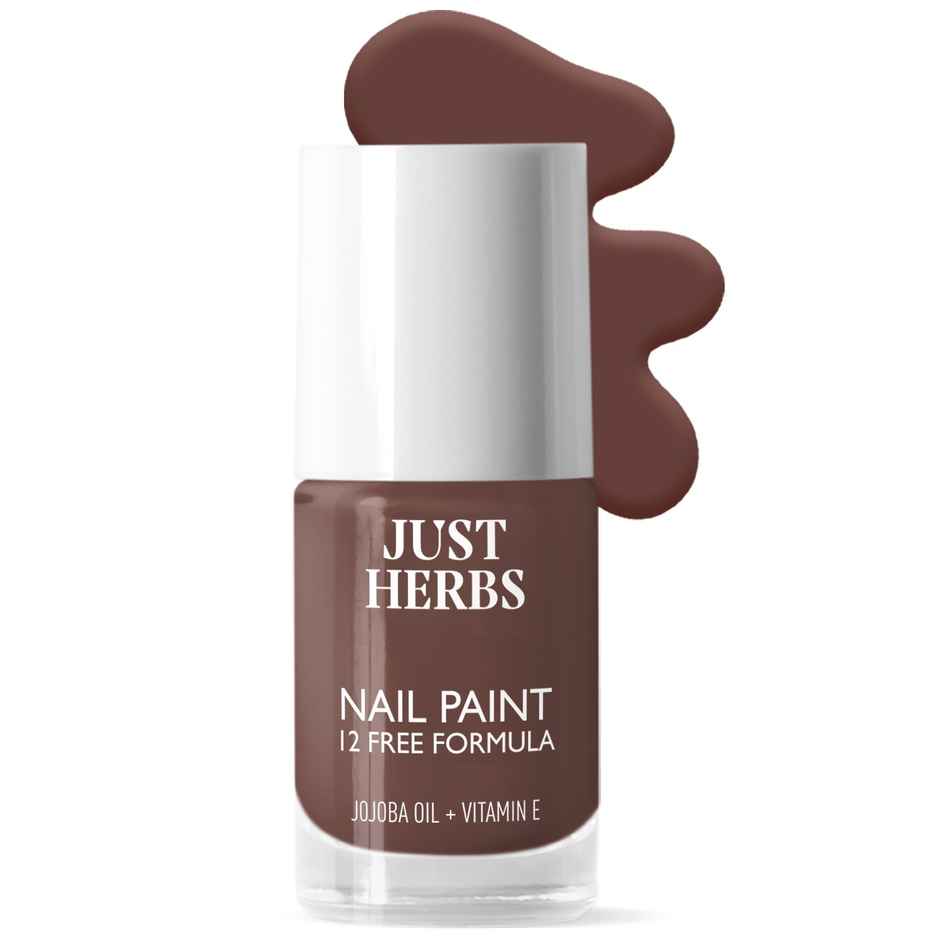 Just Herbs 12 Free Nail Paint-Smoky Gray-36 | Fun & Creative