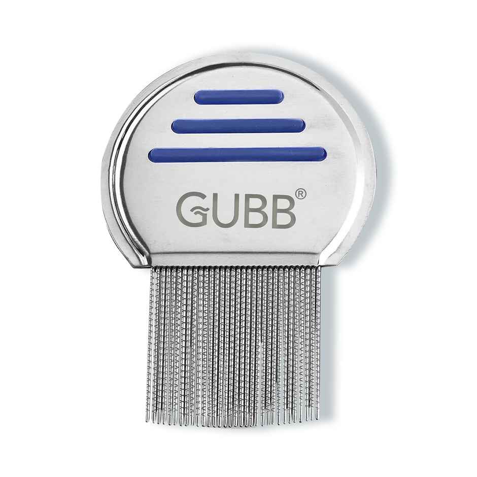 GUBB Metal Lice Comb with Texture