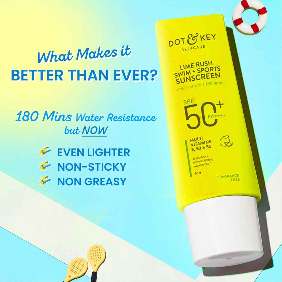 Dot & Key Lime Rush Swim + Sports Sunscreen SPF 50+ PA++++