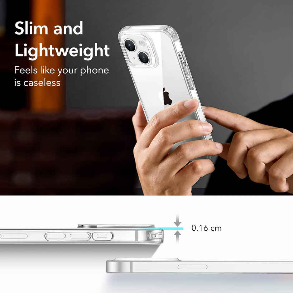 Ohonesty Clear Case | Shockproof Thin Cover for iPhone 13