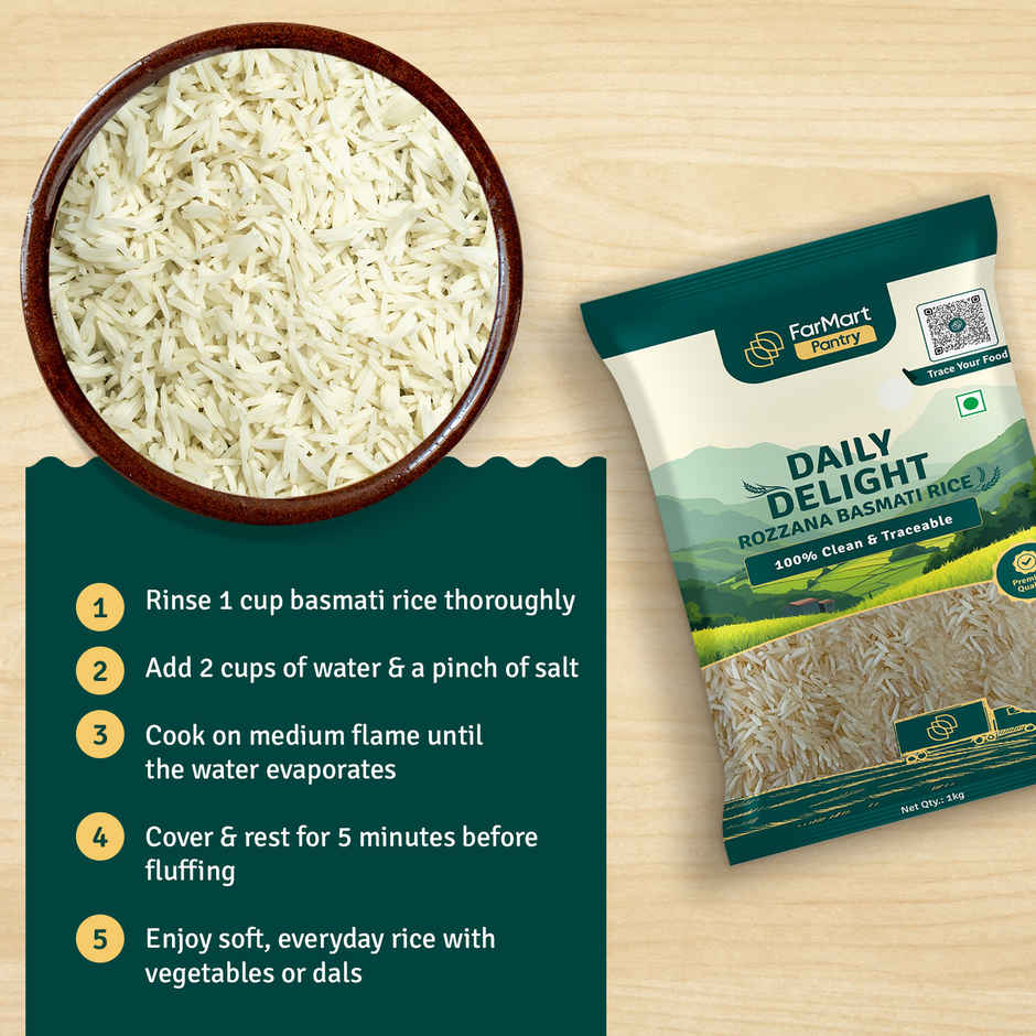 Farmart Pantry Daily Delight Basmati Rice