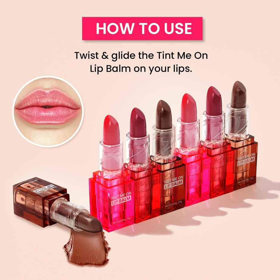 Swiss Beauty Tint Me On Lip Balm | Pink Macaroon