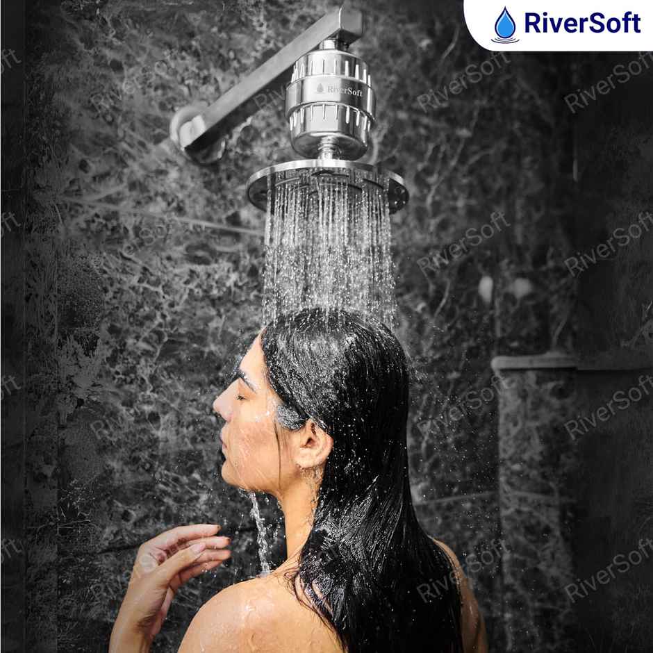 Riversoft Sfc-15 Pro Filter Cartridge For Hard Water With 15 Stage, Cartridge Only (Pp, White)