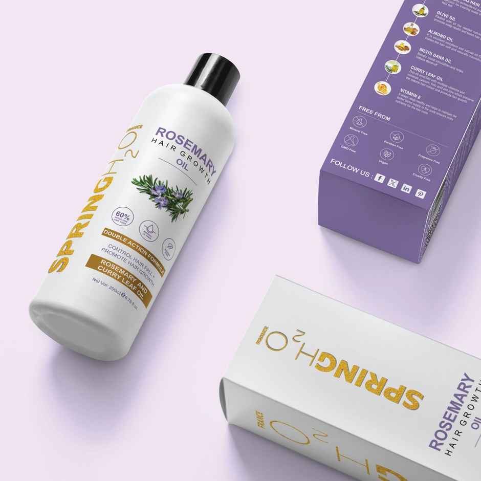 Spring H2O Rosemary Hair Growth Oil