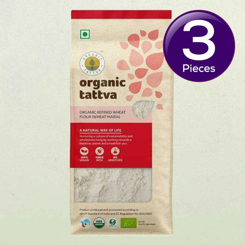 Organic Tattva Wheat Maida Combo