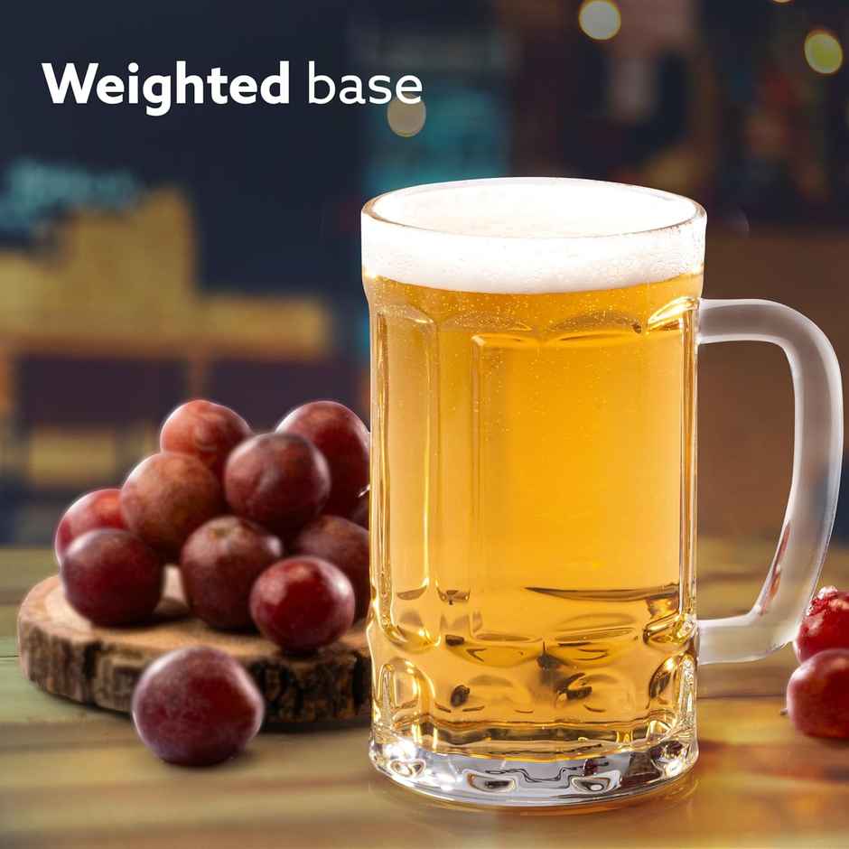 Elegant Beer Mug | Set of 2 | 397 ml | Agaro