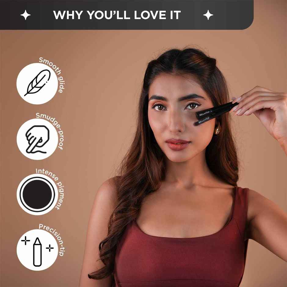 Bella Vita Date Night Gift Set for Women | 2 Mini Liquid Lipstick, Kajal, Eyeliner, Date Perfume