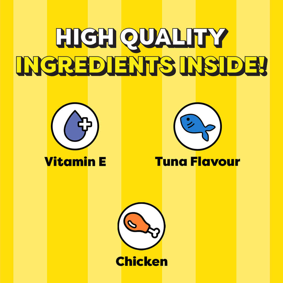 Temptations Adult Chicken & Tuna Creamy Purrrr-ee Cat Treats