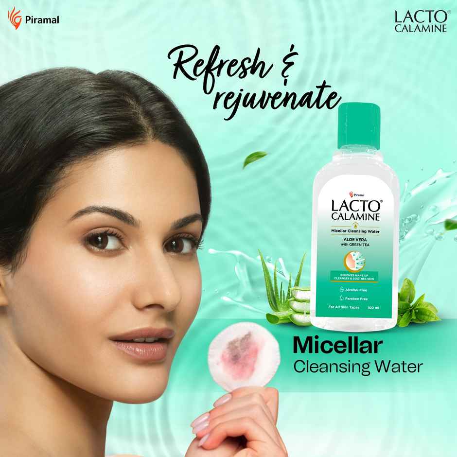 Lacto Calamine Micellar Water Make Up Remover Liquid