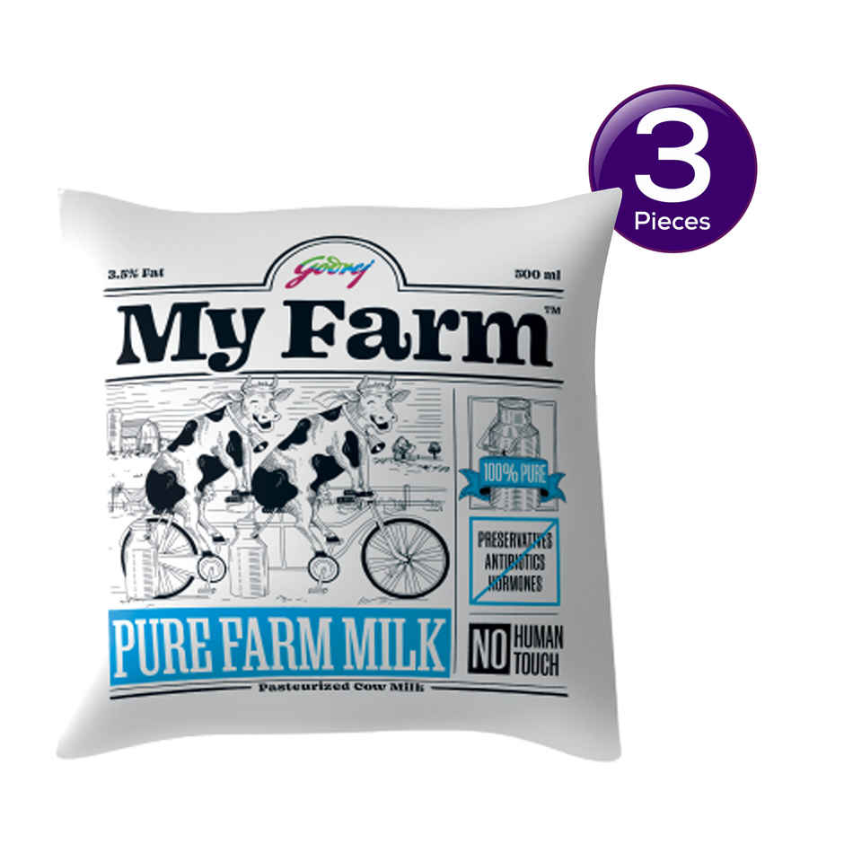 Godrej My Farm Fresh Pure Milk (Pouch) Combo