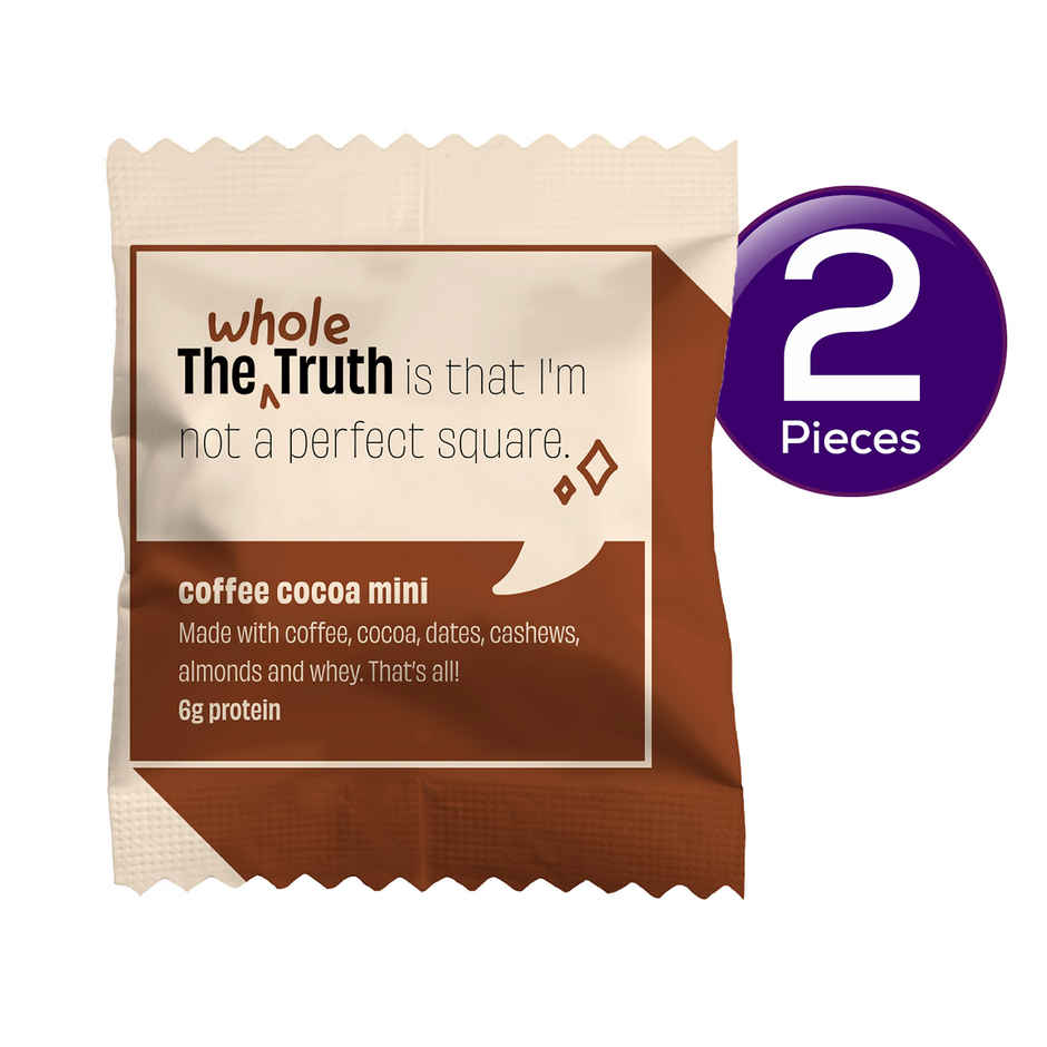 The Whole Truth Coffee Cocoa Mini Protein Bar Combo