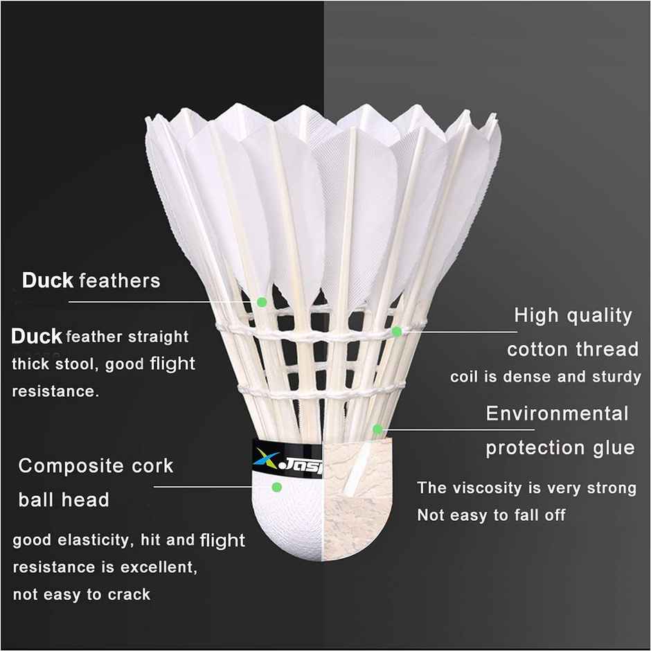 Jaspo Shuttlecock(Feather Shuttle)