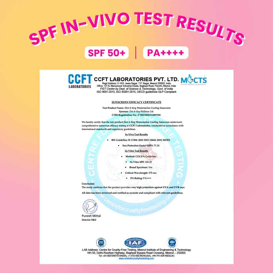 Dot & Key Watermelon Cooling Sunscreen SPF 50+ PA++++