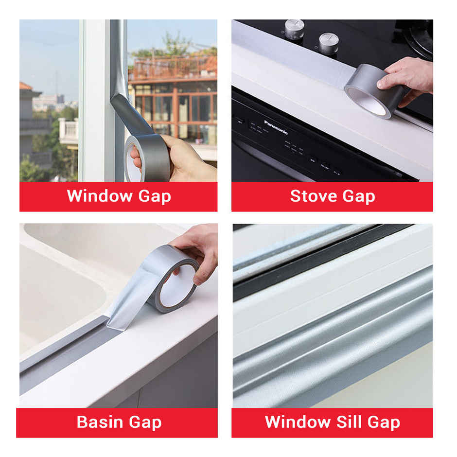 Nuovi Duct Tape | Grey - 48 mm x 20 m, 190 Micron