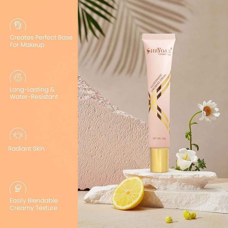 Shryoan Illuminating Strobing Moisturizer Cream Primer-Gold