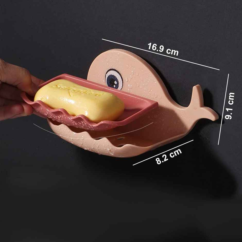 Perpetual Soap Holder Fish-Shape Self Draining Soap