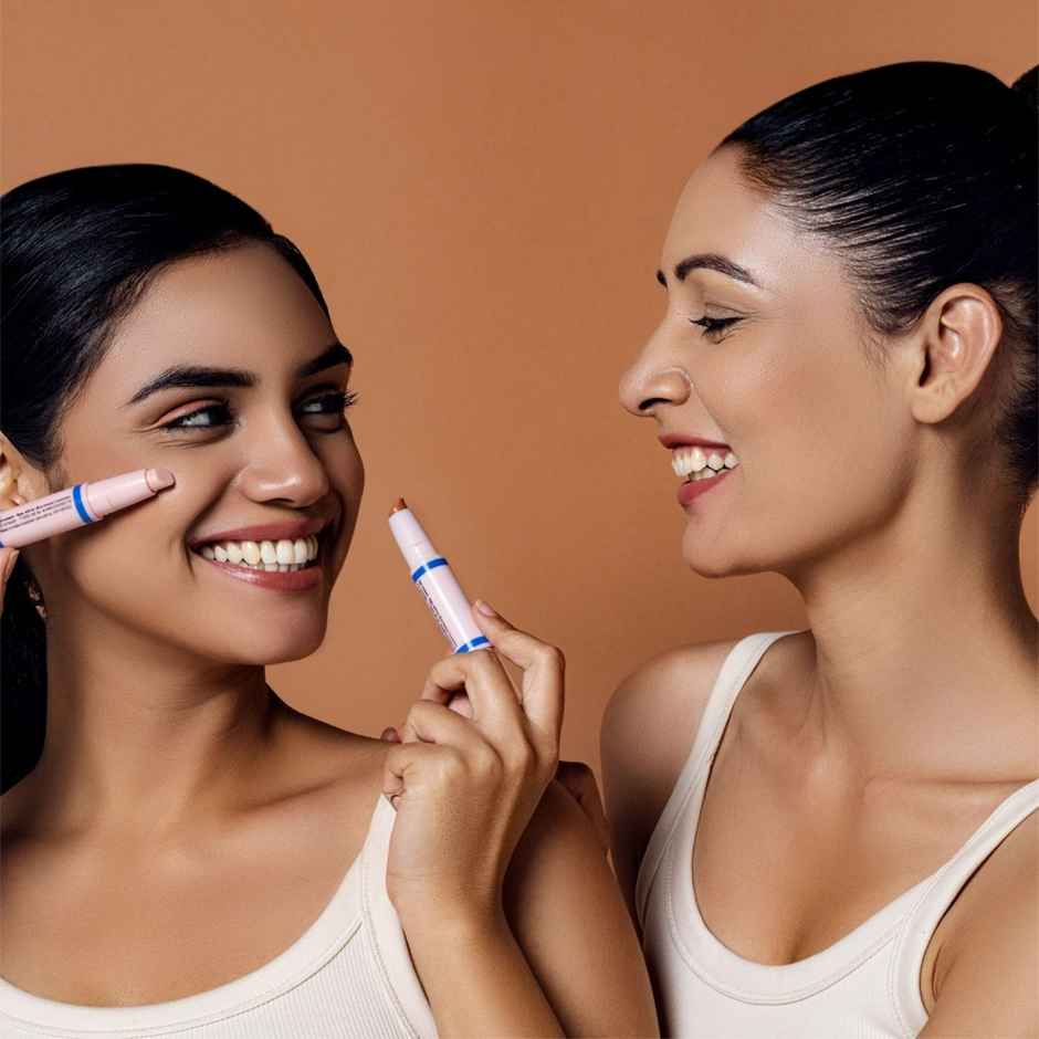 Blue Heaven Strobe & Shape Highlighter and Contour Duo Stick | Magnificent Deep