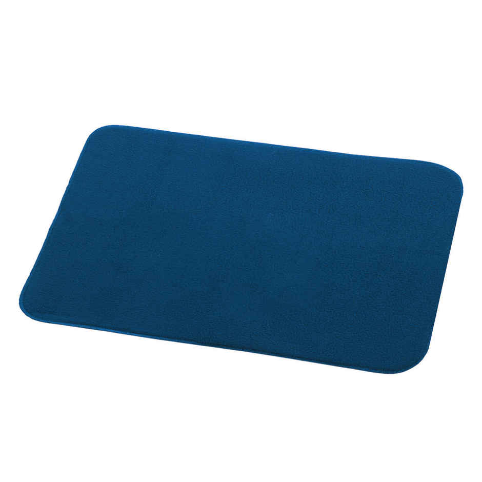 Kuber Industries Microfiber Reversible Kitchen Dish Drying Mat | 38 x 50 cm |Blue
