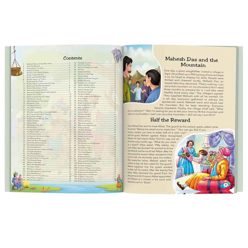 108 Akbar Birbal Stories (Illustrated) - Story Book for Kids