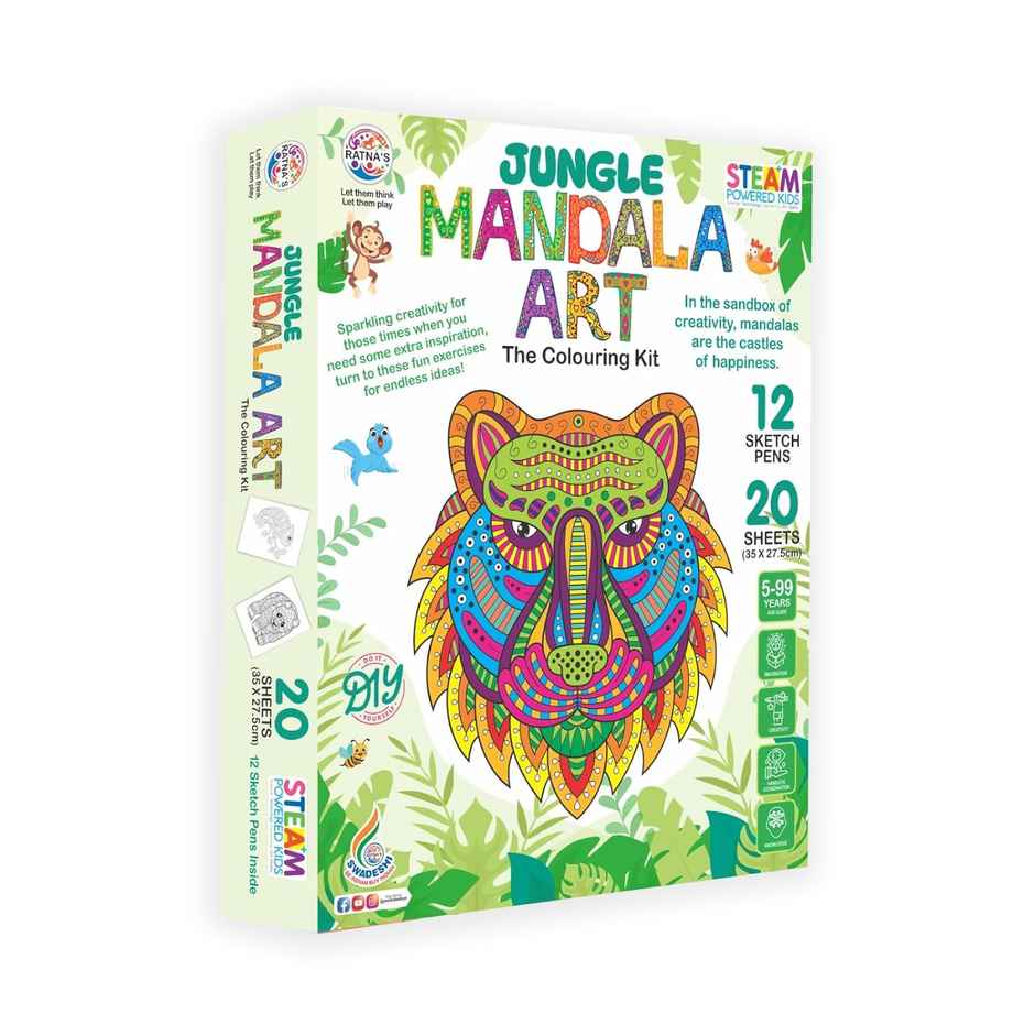 Ratna's Jungle Mandala Art