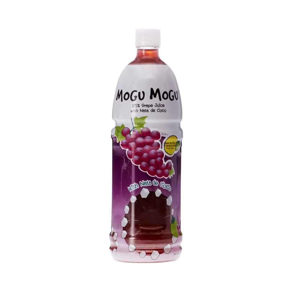 Mogu Mogu Grape Fruit Drink with Nata de Coco