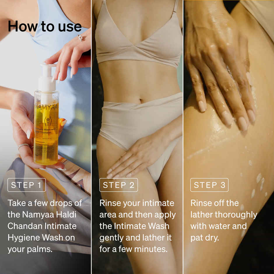 Namyaa Haldi Chandan Intimate Hygiene Wash