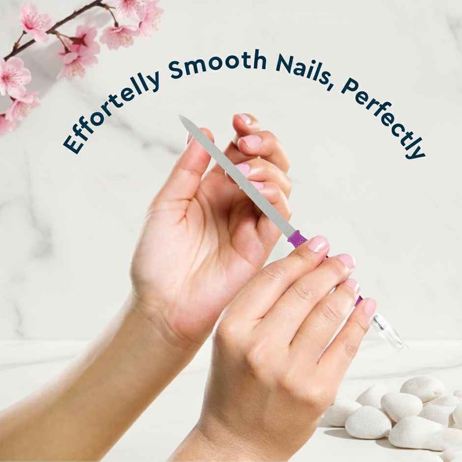 Midazzle Nail Filer with Cuticle Trimmer Cutter Remover Tool