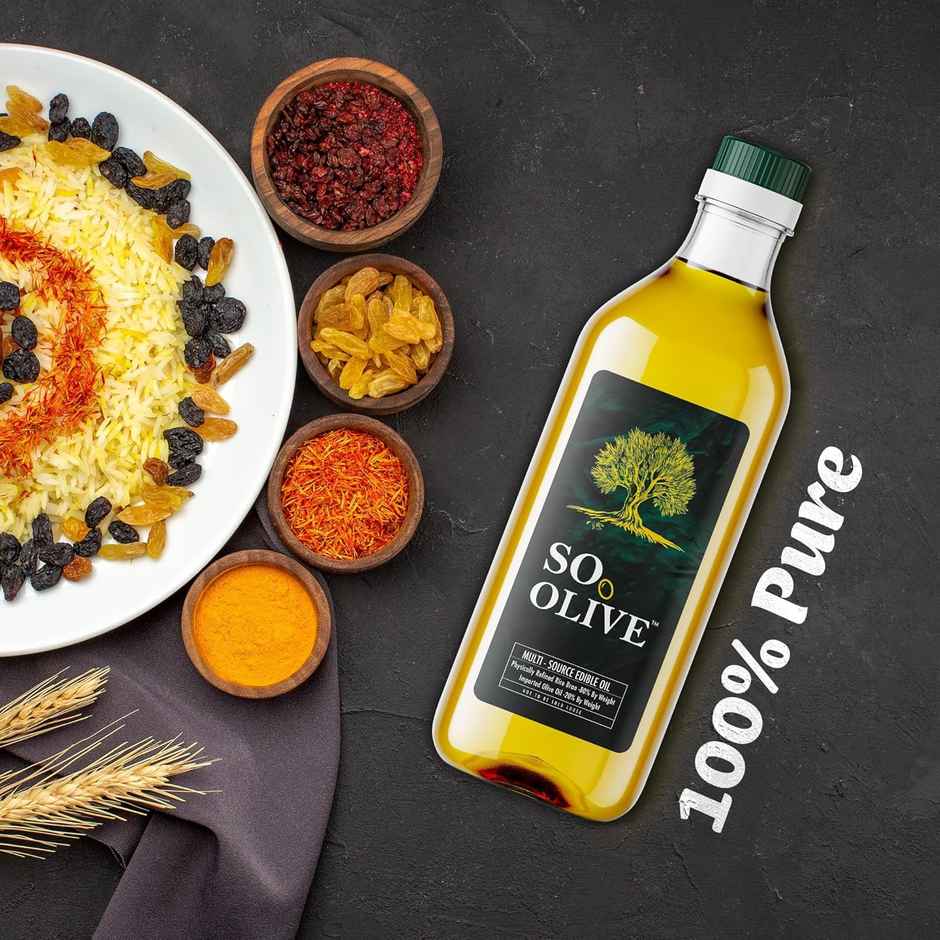 Jivo So-Olive Blend Of Rice Bran and Olive Oil
