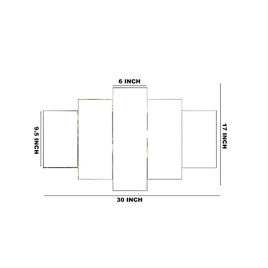 Perpetual Buddha Wall Painting for Living Room | 3D Scenery | 75 x 43 cm | with Frames