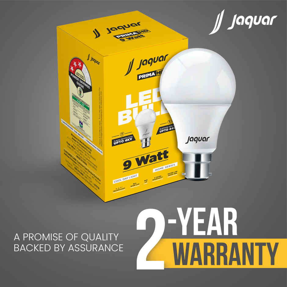 Jaquar 9W Prima Led B22 BulbCool white