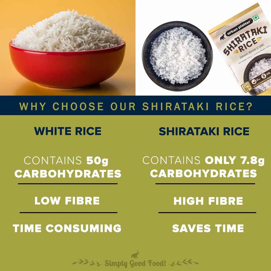 Urban Platter Shirataki Short-Grain Rice